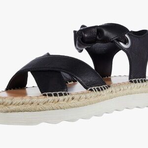 Frye and Co. Women's Lula Bow Espadrille Wedge Sandal